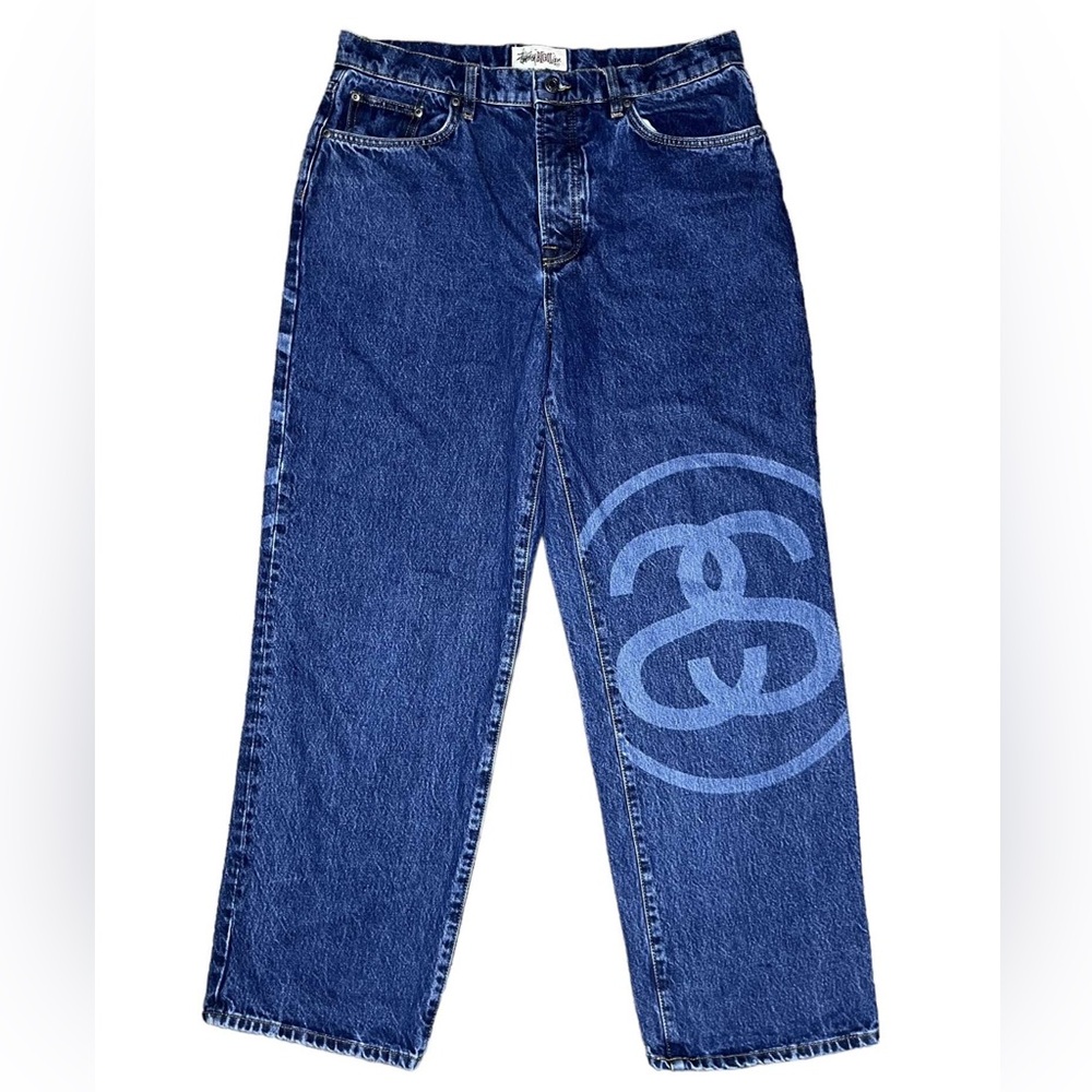 Stussy print jeans